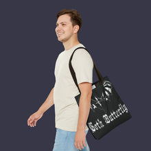 Load image into Gallery viewer, GOTH BUTTERFLY Tote Bag