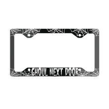 Load image into Gallery viewer, Ghoulish Metal License Plate Frame