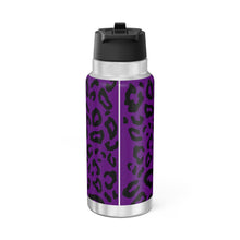 Load image into Gallery viewer, Purple leopard Gator Tumbler, 32oz