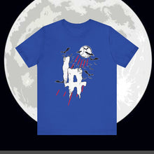 Load image into Gallery viewer, Moody Graphic Tee: Unisex Jersey Short Sleeve with Dark Vibes