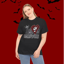 Load image into Gallery viewer, I Love Halloween Unisex Heavy Cotton Tee