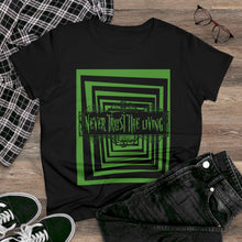 Load image into Gallery viewer, Women's NEVER TRUST Midweight Cotton Tee