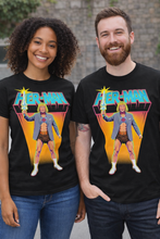 Load image into Gallery viewer, Her-Man Retro Graphic T-Shirt — light weight Tee