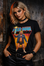 Load image into Gallery viewer, Her-Man Retro Graphic T-Shirt — light weight Tee