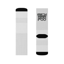 Load image into Gallery viewer, Crew Socks - Street Cred 'The Higher the Sock, The Downer the Foo' SoCal Vibe