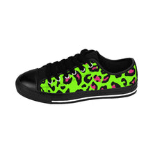 Load image into Gallery viewer, Men's green leopard print Sneakers