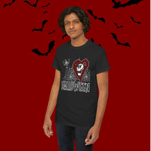 Load image into Gallery viewer, I Love Halloween Unisex Heavy Cotton Tee