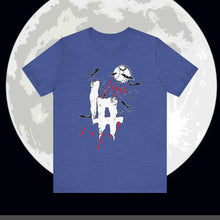 Load image into Gallery viewer, Moody Graphic Tee: Unisex Jersey Short Sleeve with Dark Vibes