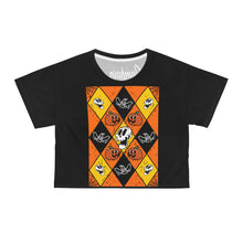 Load image into Gallery viewer, Retro Halloween Crop Tee (AOP)
