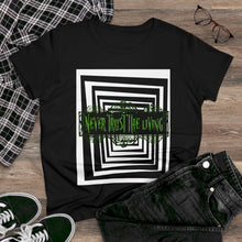 Load image into Gallery viewer, Women's NEVER TRUST Midweight Cotton Tee