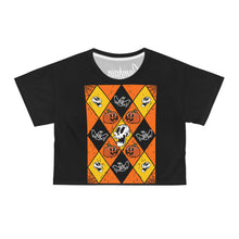 Load image into Gallery viewer, Retro Halloween Crop Tee (AOP)