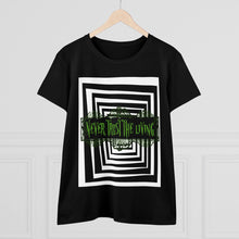 Load image into Gallery viewer, Women's NEVER TRUST Midweight Cotton Tee