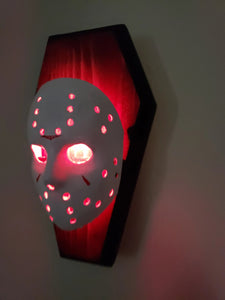 Jason Mask Coffin Nightlight