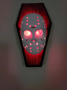 Jason Mask Coffin Nightlight