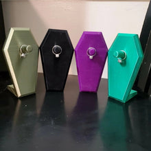 Load image into Gallery viewer, Coffin Ring Holder