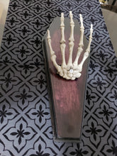 Load image into Gallery viewer, Coffin Skeleton Hand Jewelry Catcher