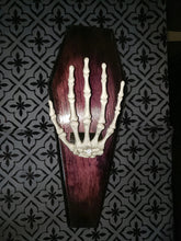 Load image into Gallery viewer, Coffin Skeleton Hand Jewelry Catcher