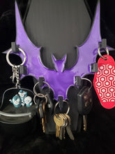 Load image into Gallery viewer, Coffin and Bat Key Hanger