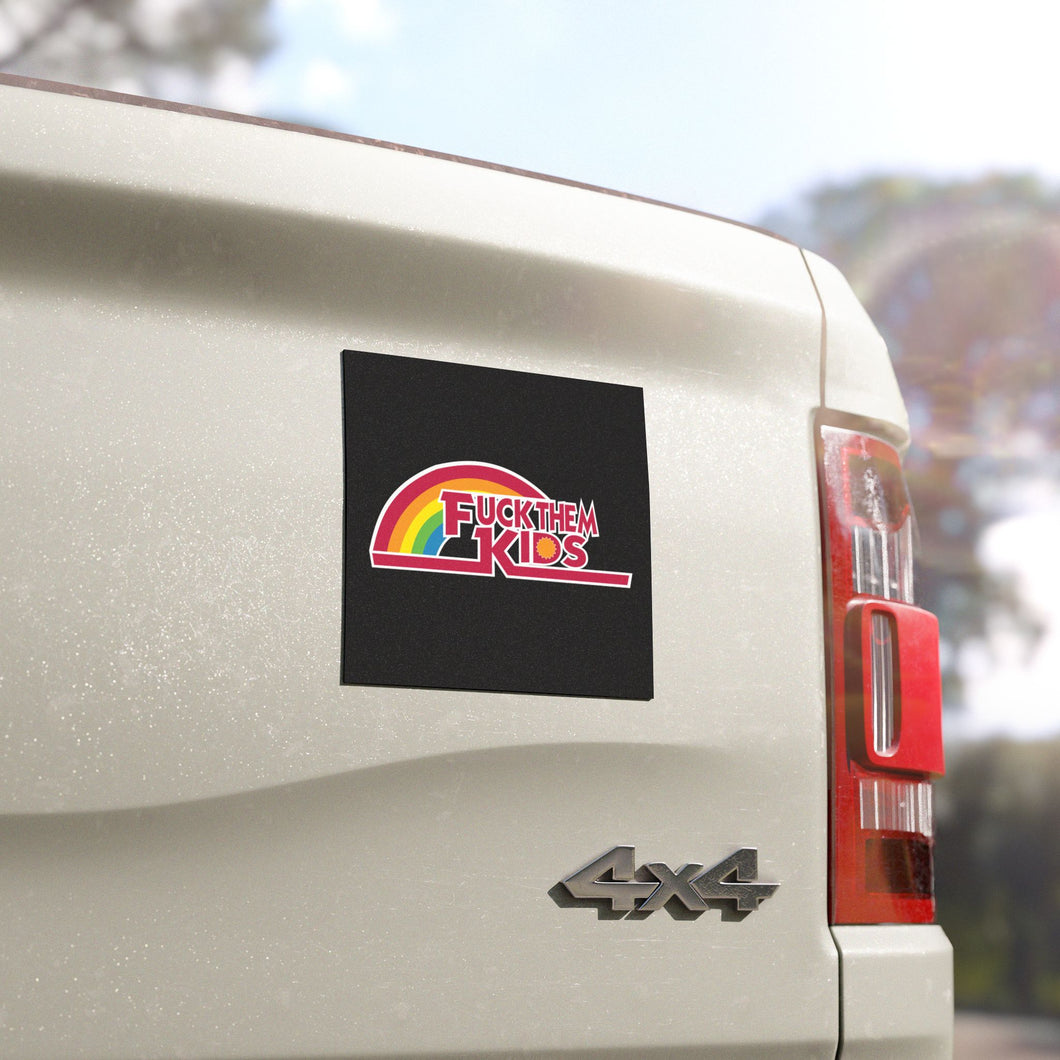 Rainbow car magnet