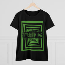 Load image into Gallery viewer, Women&#39;s NEVER TRUST  Midweight Cotton Tee
