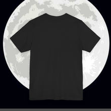 Load image into Gallery viewer, Moody Graphic Tee: Unisex Jersey Short Sleeve with Dark Vibes
