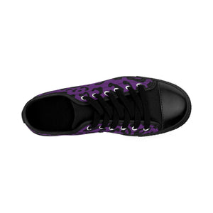 Men's purple leopard  Sneakers