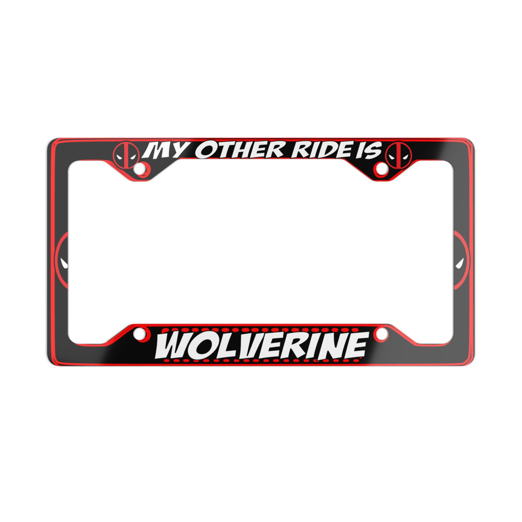 DP Metal License Plate Frame