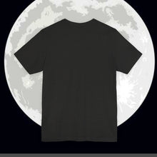 Load image into Gallery viewer, Moody Graphic Tee: Unisex Jersey Short Sleeve with Dark Vibes
