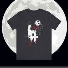 Load image into Gallery viewer, Moody Graphic Tee: Unisex Jersey Short Sleeve with Dark Vibes
