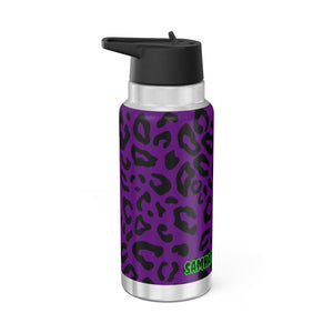 Purple leopard Gator Tumbler, 32oz