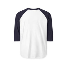 Load image into Gallery viewer, Unisex Three-Quarter Sleeve Raglan Shirt - &#39;Pussy Cow&#39; Design
