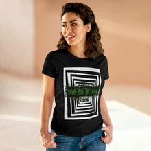 Load image into Gallery viewer, Women&#39;s NEVER TRUST Midweight Cotton Tee
