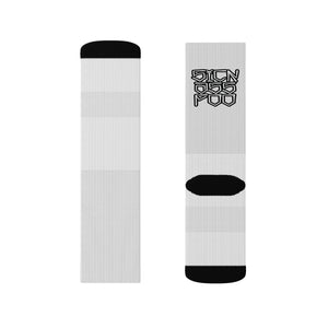Crew Socks - Street Cred 'The Higher the Sock, The Downer the Foo' SoCal Vibe