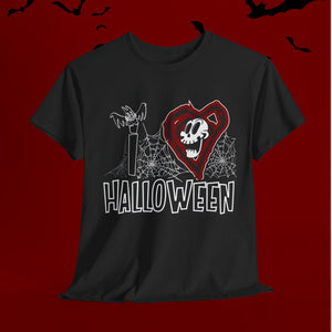 I Love Halloween Unisex Heavy Cotton Tee