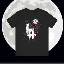 Load image into Gallery viewer, Moody Graphic Tee: Unisex Jersey Short Sleeve with Dark Vibes
