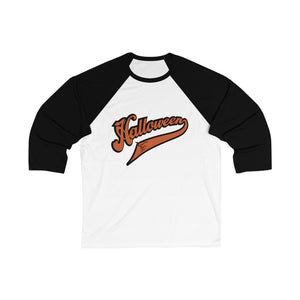 Unisex HALLOWEEN 3\4 Sleeve Baseball Tee