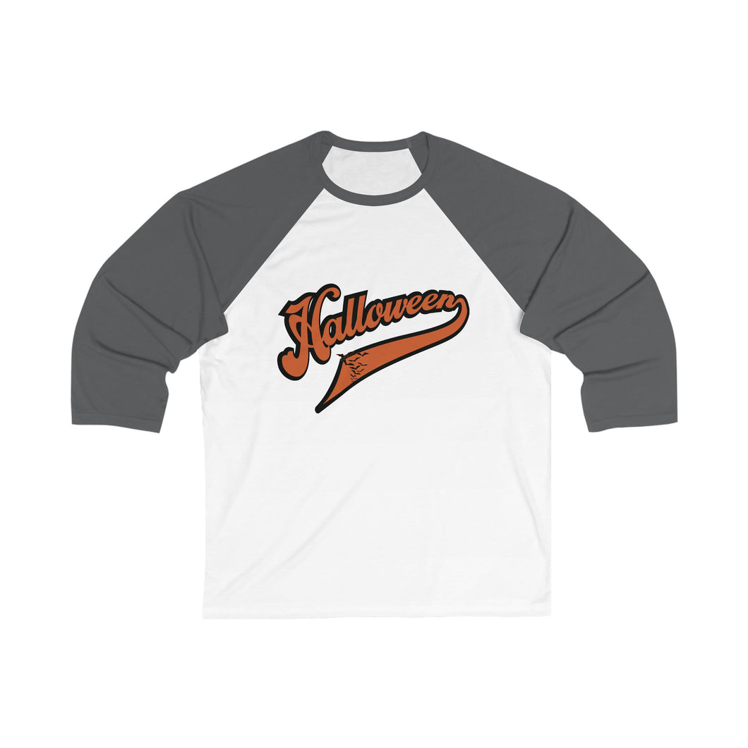 Unisex HALLOWEEN 3\4 Sleeve Baseball Tee