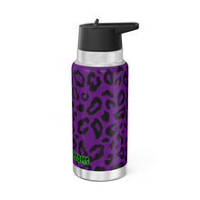 Load image into Gallery viewer, Purple leopard Gator Tumbler, 32oz
