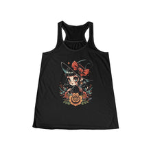 Load image into Gallery viewer, Women&#39;s witchy vibes Flowy Racerback Tank
