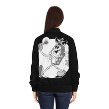 Load image into Gallery viewer, Women&#39;s mascot Bomber Jacket (AOP)
