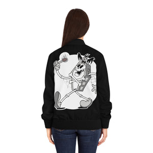 Women's mascot Bomber Jacket (AOP)