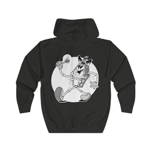 Unisex Mascot Zip up Hoodie