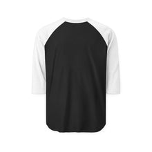 Load image into Gallery viewer, Unisex Three-Quarter Sleeve Raglan Shirt - &#39;Pussy Cow&#39; Design
