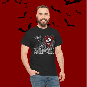 I Love Halloween Unisex Heavy Cotton Tee