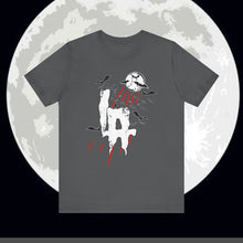 Load image into Gallery viewer, Moody Graphic Tee: Unisex Jersey Short Sleeve with Dark Vibes
