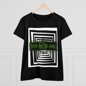 Women's NEVER TRUST Midweight Cotton Tee