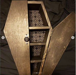 Custom Coffin Cabinets