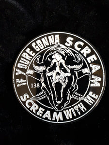 Scream Enamel Pin